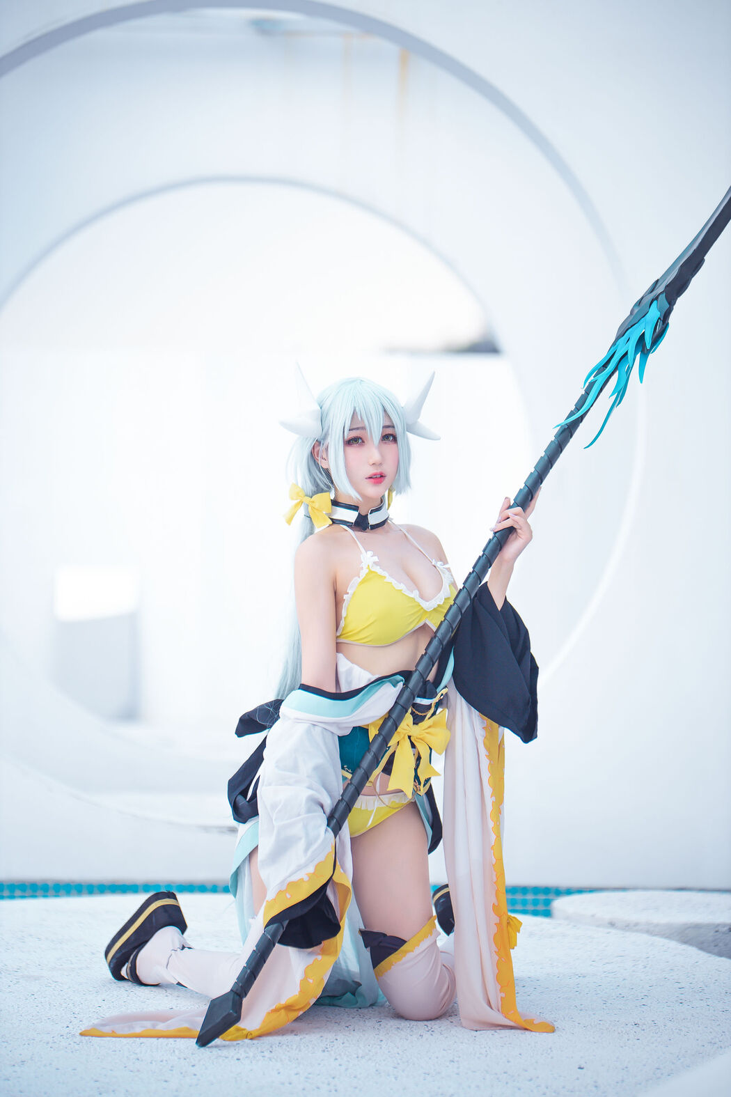 [Internet celebrity COSER photo] Zhou Ji is a cute bunny - Kiyohime