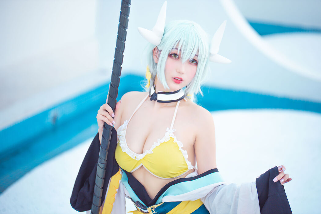 [Internet celebrity COSER photo] Zhou Ji is a cute bunny - Kiyohime