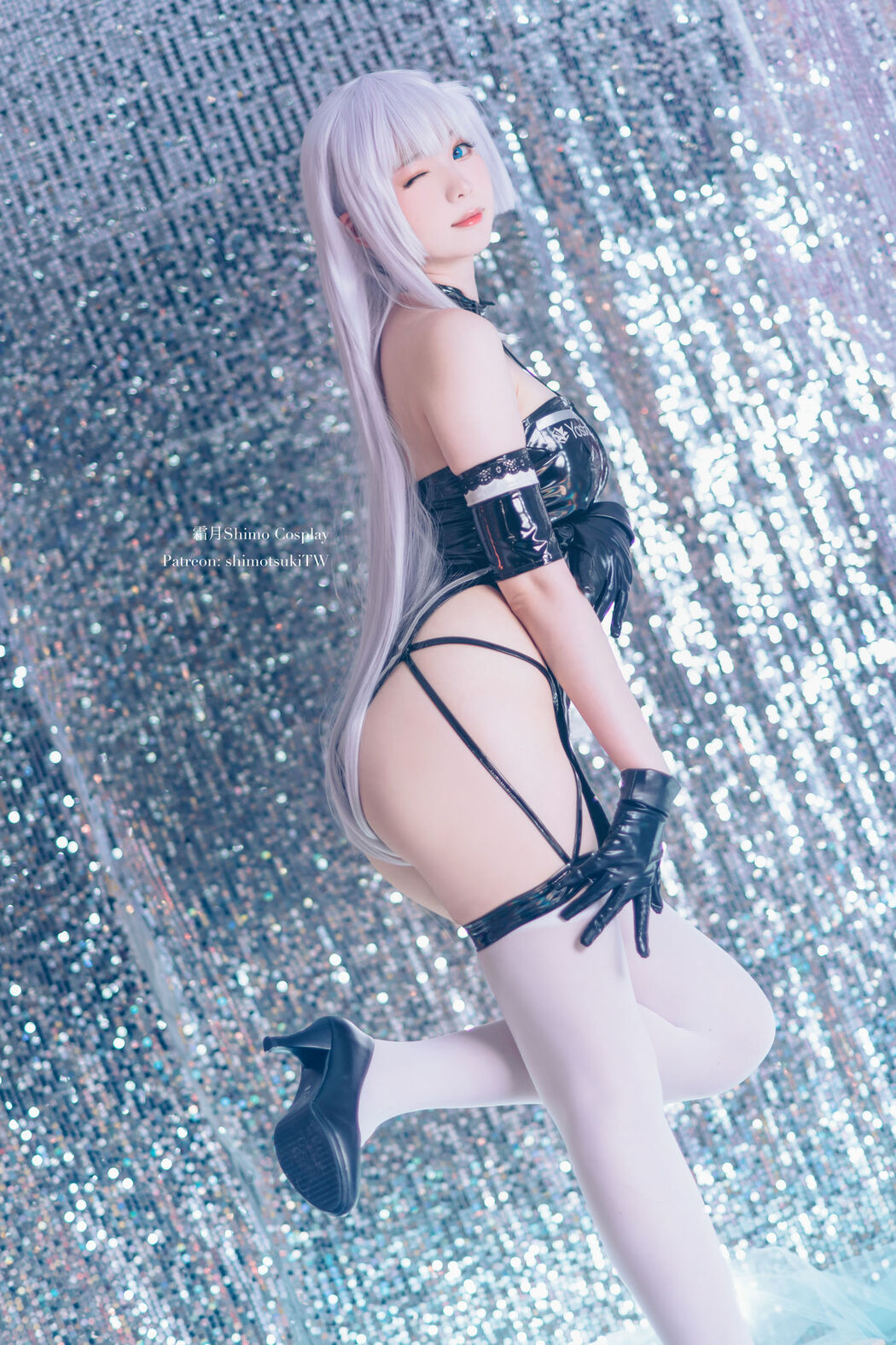 [Internet celebrity COSER photo] Weibo girl Zhishuangyue shimo - Azur Lane Xiangxiang Racing