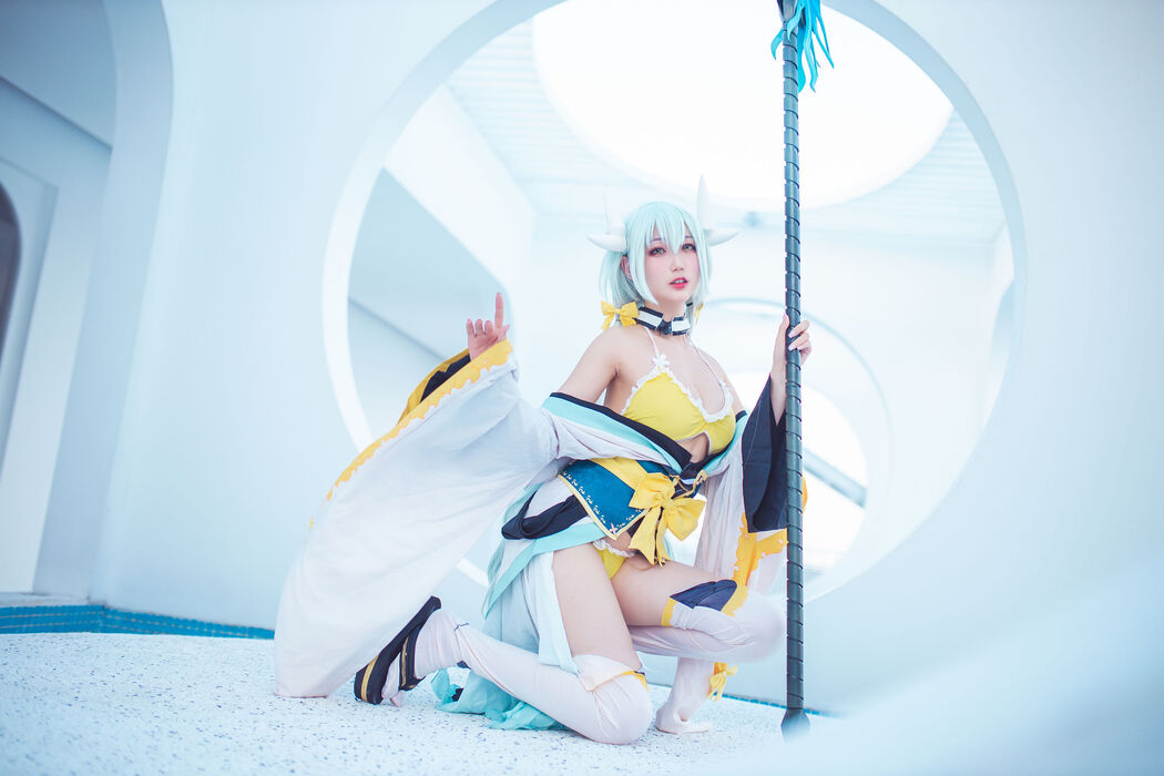 [Internet celebrity COSER photo] Zhou Ji is a cute bunny - Kiyohime