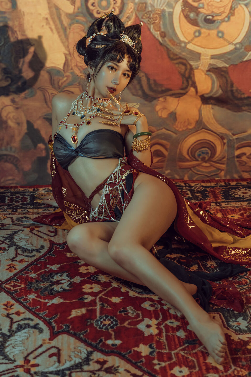 [Internet celebrity COSER photo] Yunxixi - Dunhuang