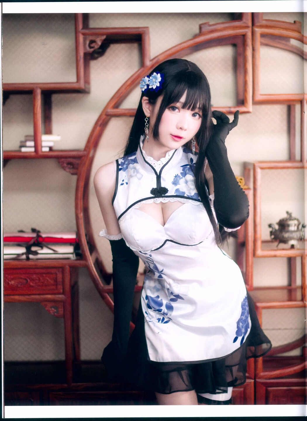 [Internet celebrity COSER photo] Weibo girl Zhishuangyue shimo-Fantasy Jinpingmei