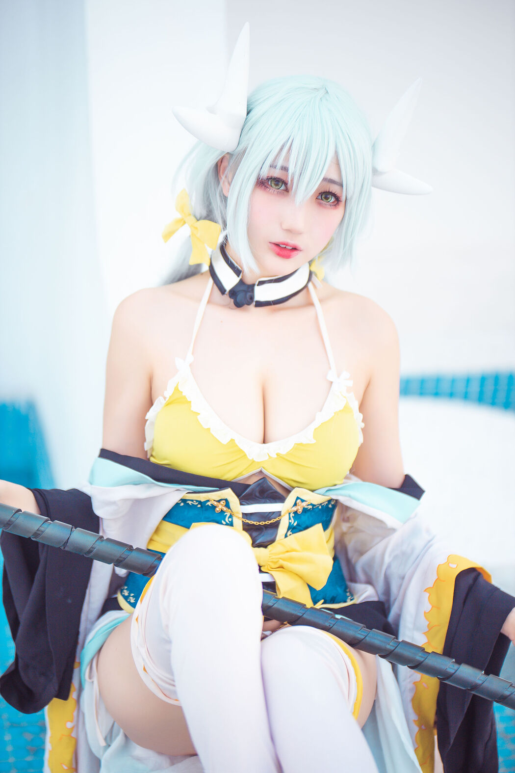 [Internet celebrity COSER photo] Zhou Ji is a cute bunny - Kiyohime