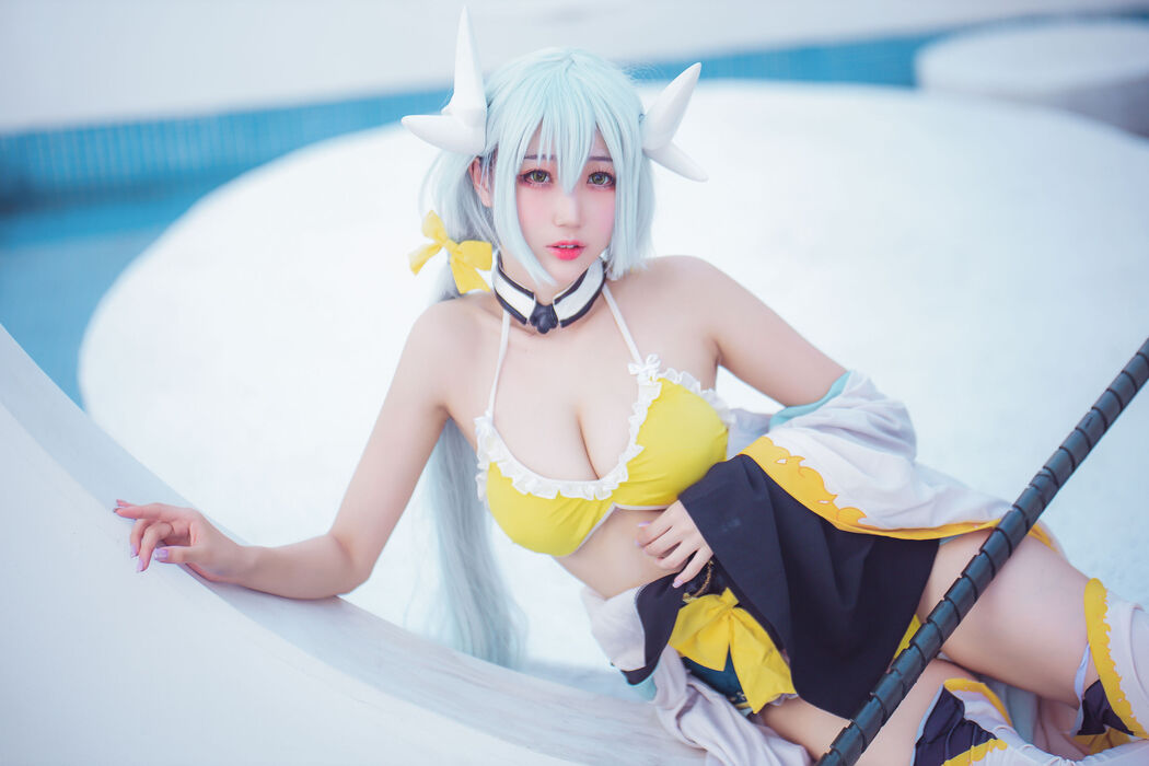 [Internet celebrity COSER photo] Zhou Ji is a cute bunny - Kiyohime