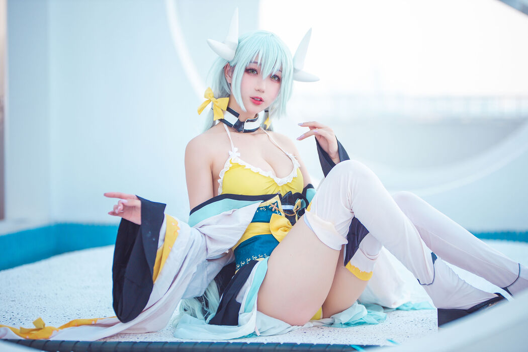 [Internet celebrity COSER photo] Zhou Ji is a cute bunny - Kiyohime