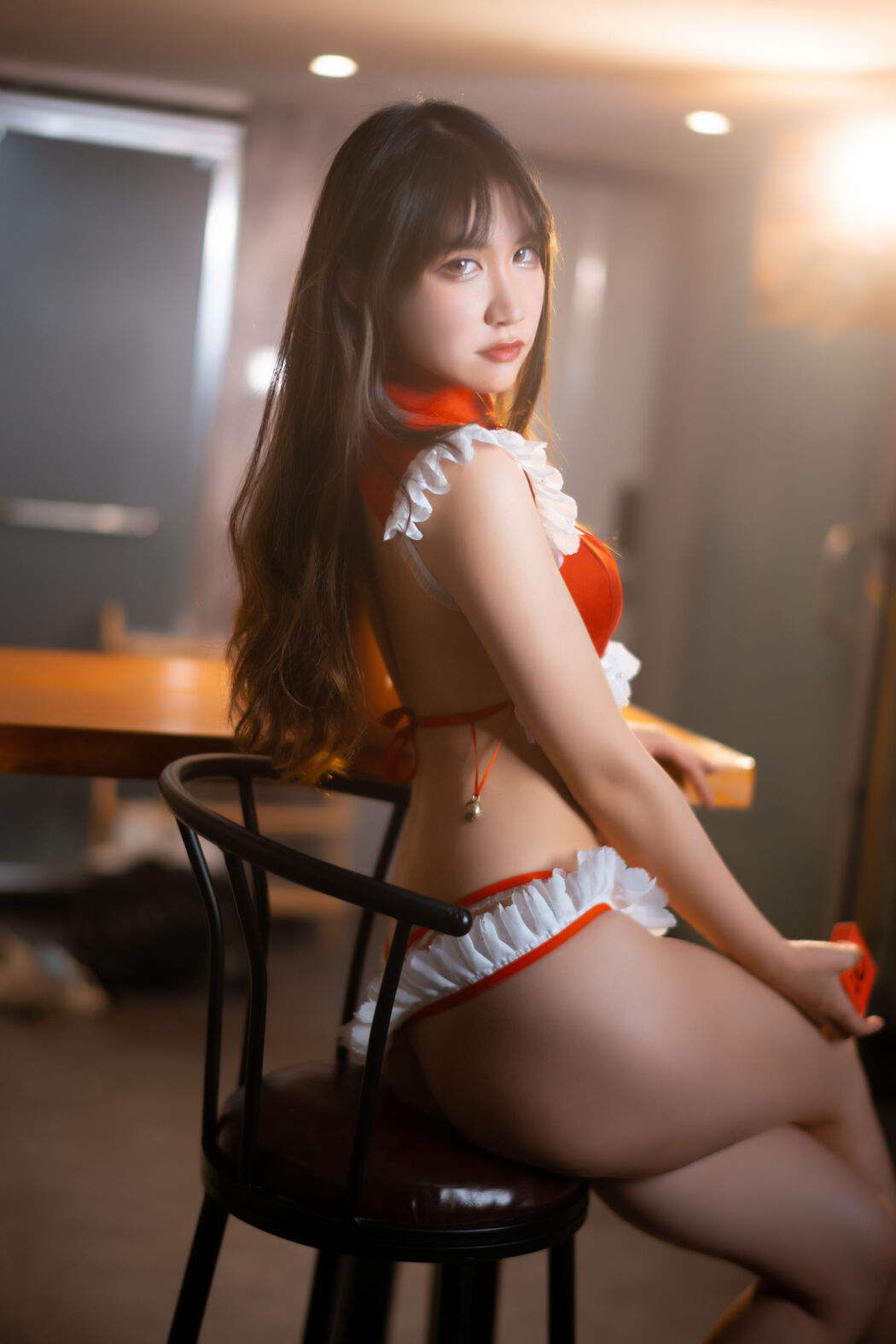 [Net Red COSER Photo] Anime blogger Ruan Yi_Fairy - Elephant Red
