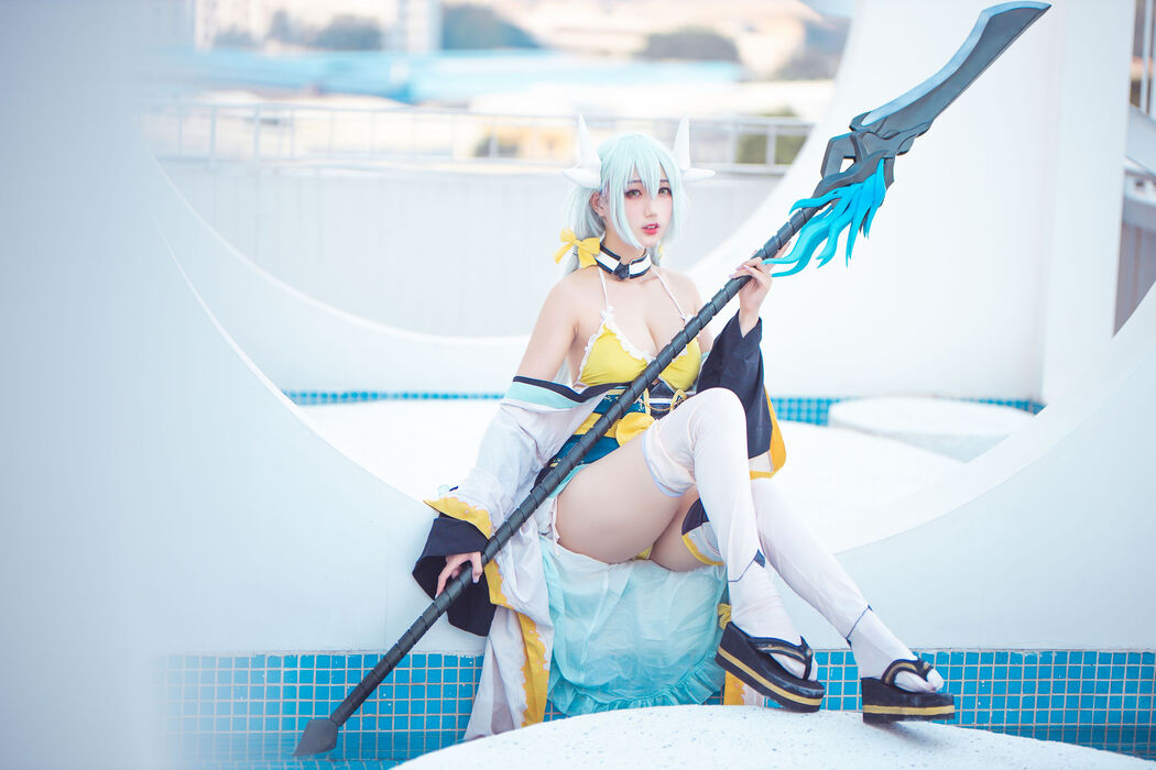 [Internet celebrity COSER photo] Zhou Ji is a cute bunny - Kiyohime