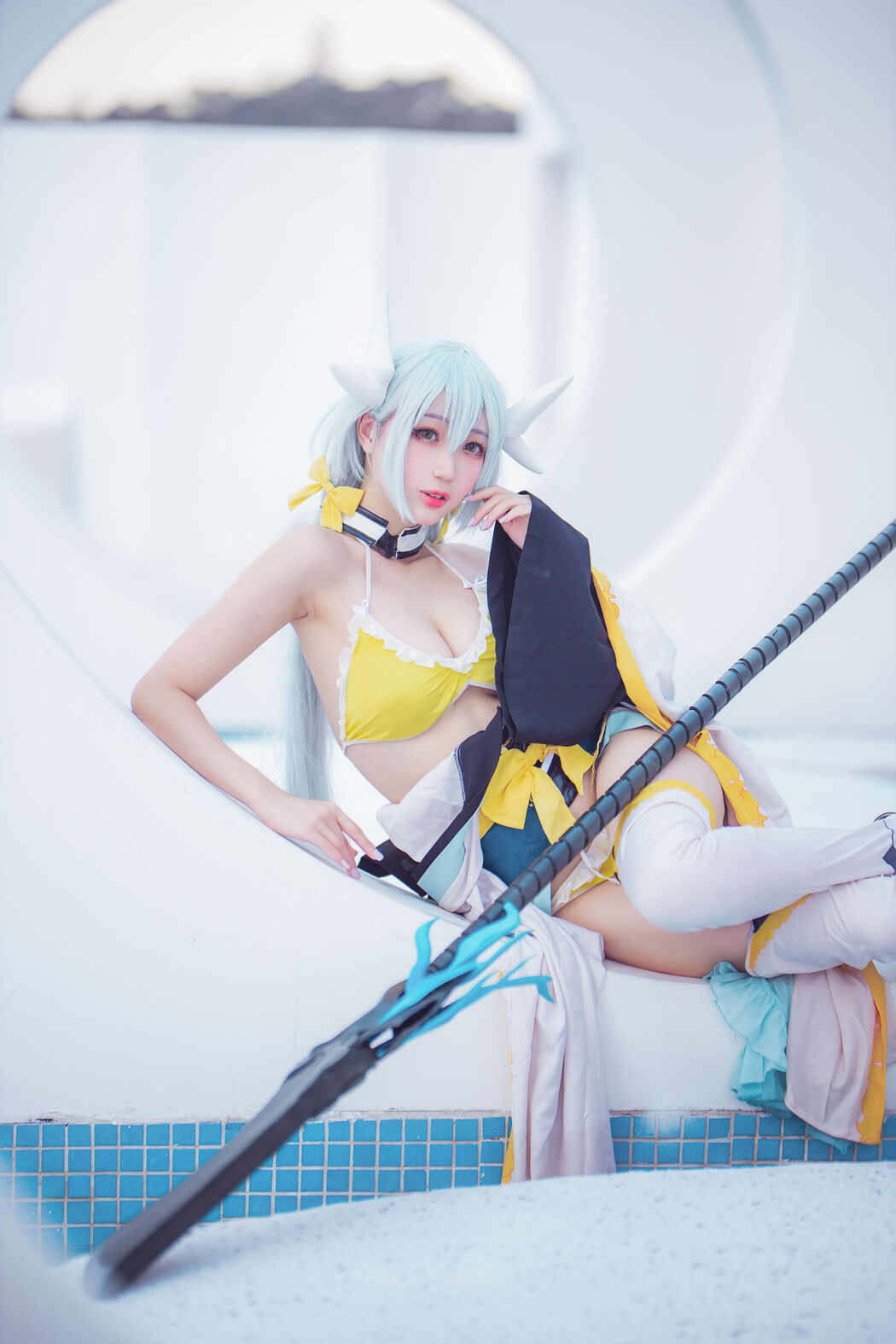[Internet celebrity COSER photo] Zhou Ji is a cute bunny - Kiyohime