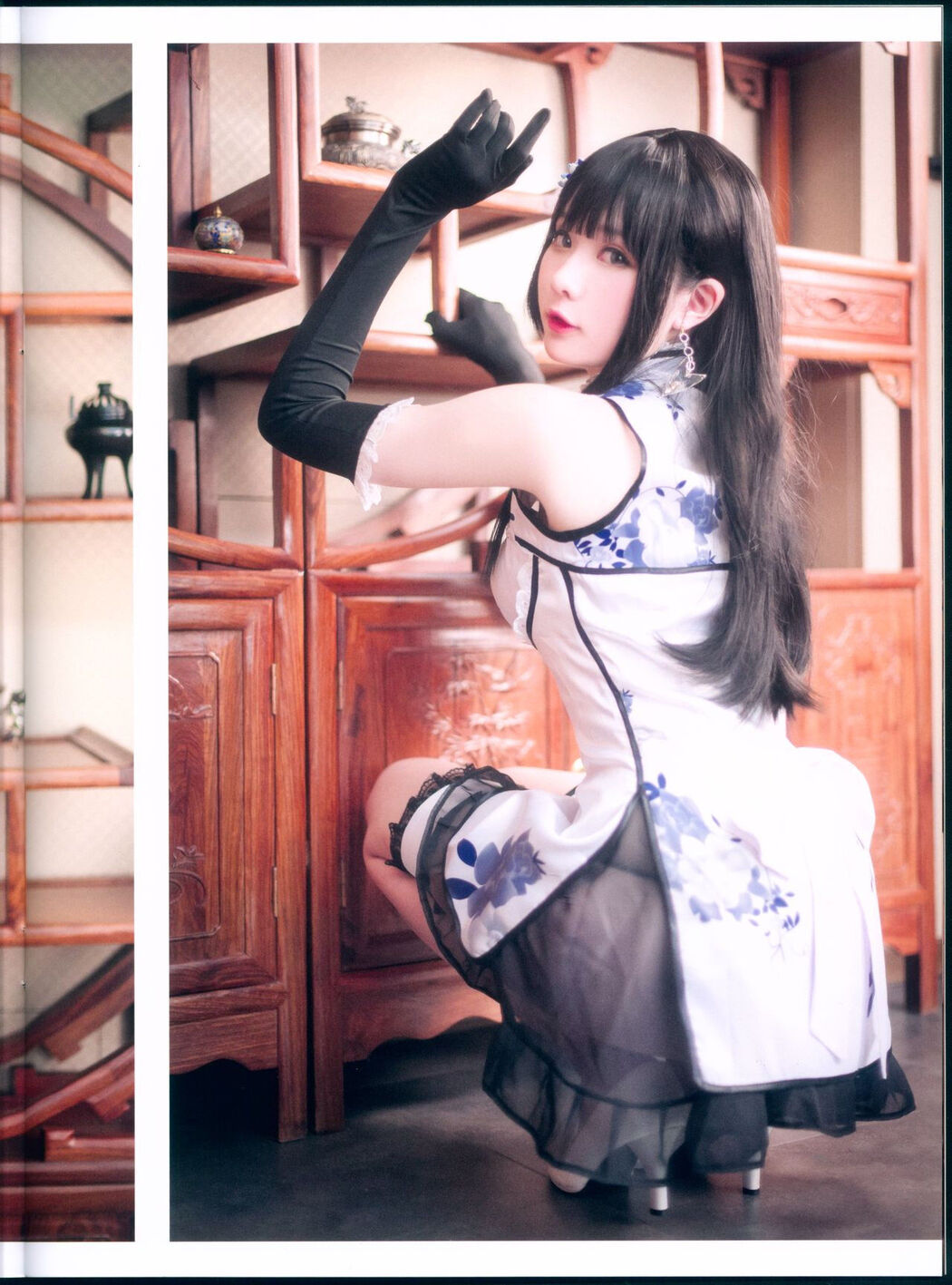 [Internet celebrity COSER photo] Weibo girl Zhishuangyue shimo-Fantasy Jinpingmei