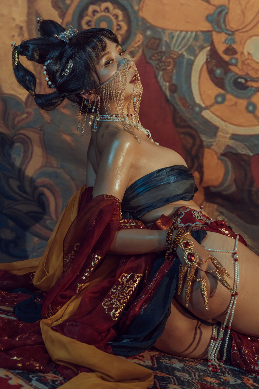 [Internet celebrity COSER photo] Yunxixi - Dunhuang