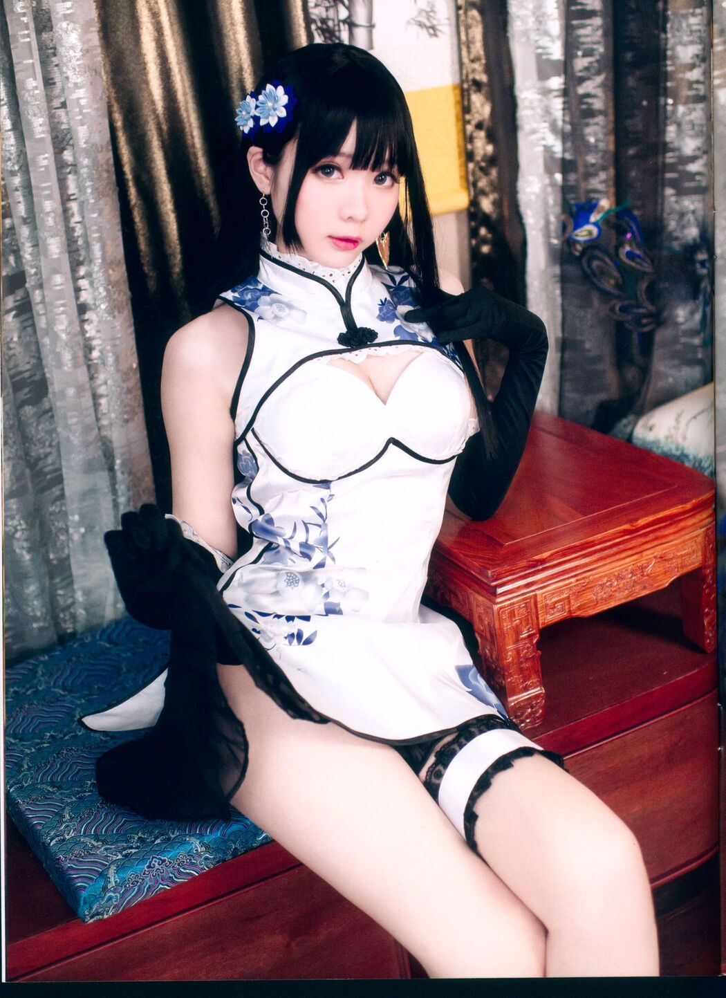 [Internet celebrity COSER photo] Weibo girl Zhishuangyue shimo-Fantasy Jinpingmei