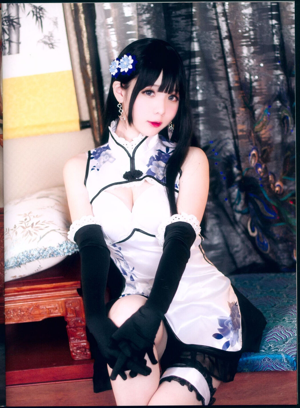 [Internet celebrity COSER photo] Weibo girl Zhishuangyue shimo-Fantasy Jinpingmei