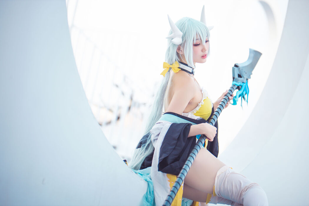[Internet celebrity COSER photo] Zhou Ji is a cute bunny - Kiyohime