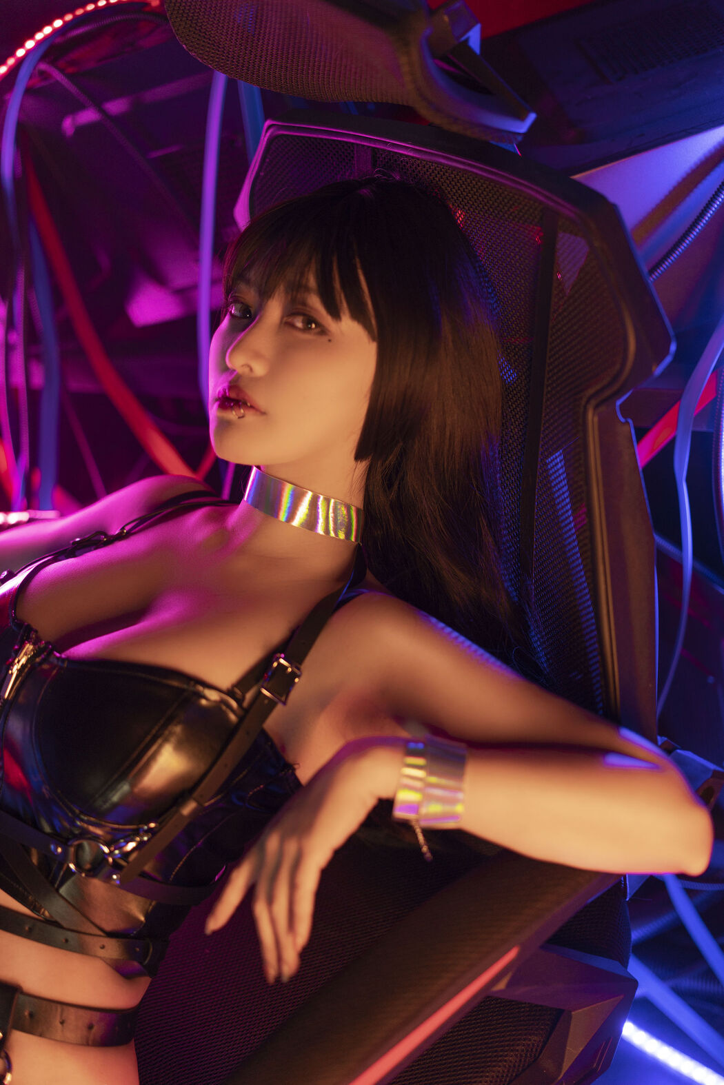 [Net Red COSER Photo] Anime blogger takes off his tail Mizuki - Cyberpunk