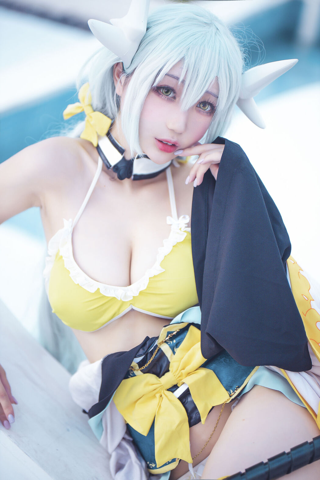 [Internet celebrity COSER photo] Zhou Ji is a cute bunny - Kiyohime