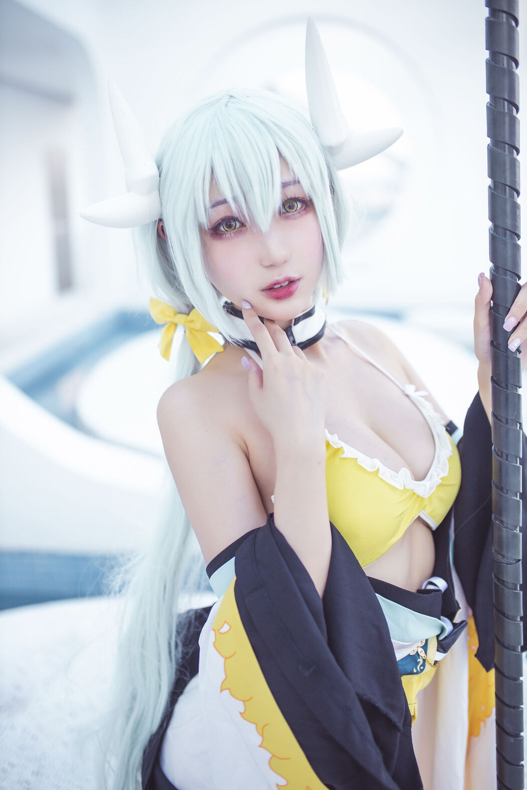 [Internet celebrity COSER photo] Zhou Ji is a cute bunny - Kiyohime