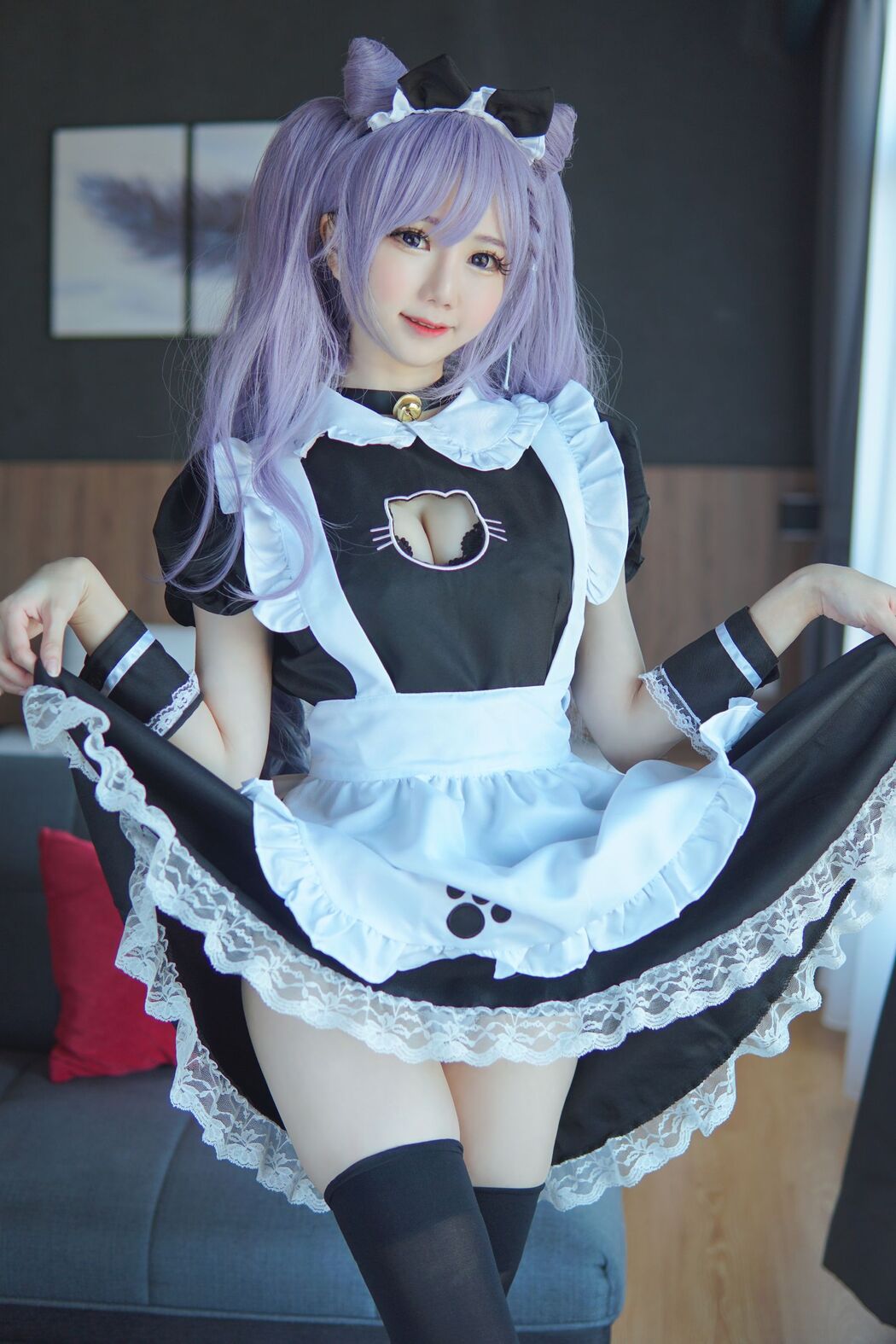 [Net Red COSER Photo] Sally Dorasnow - Keqing Maid