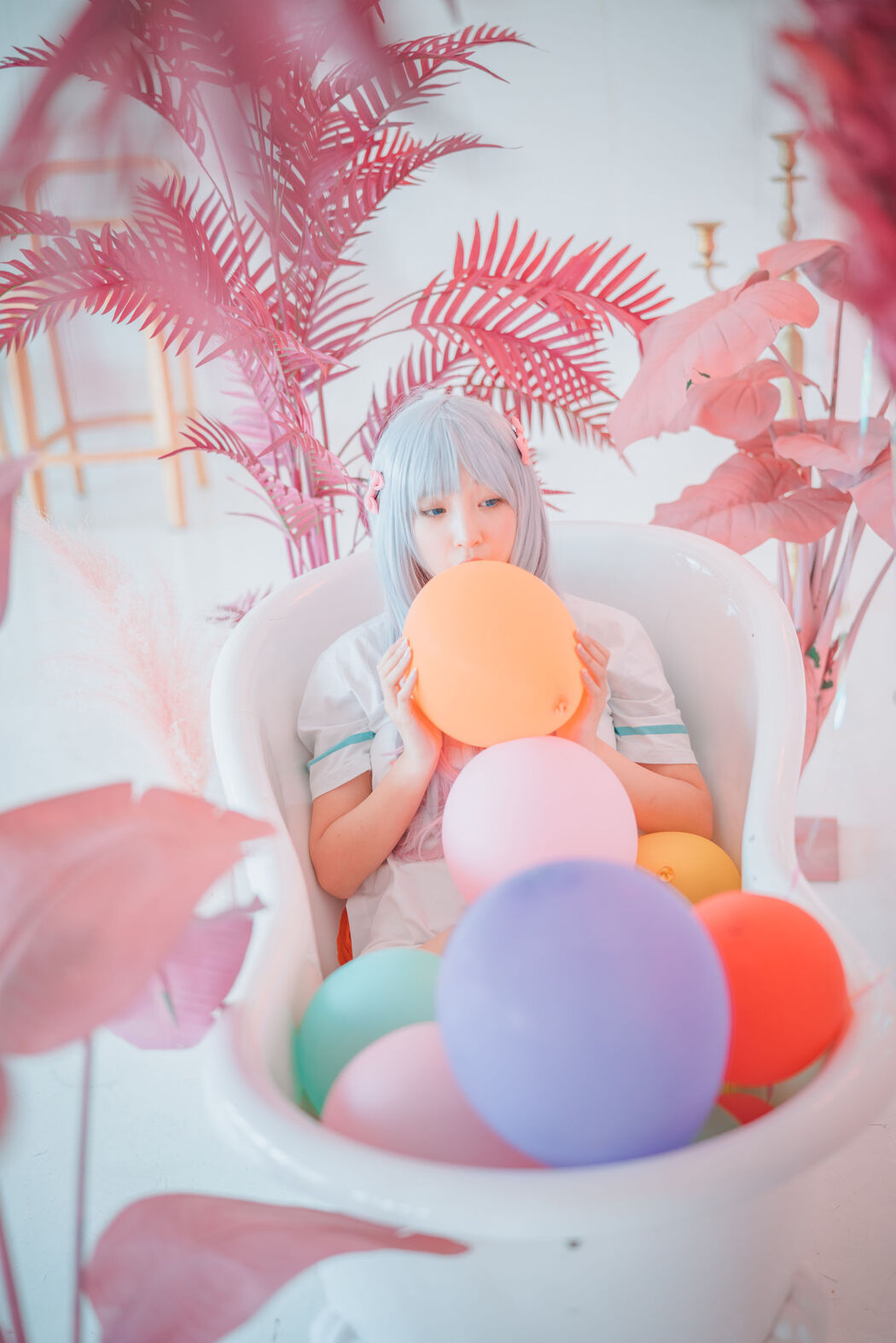 [Net Red COSER Photo] Busty girl Jiang Renqing - Eromanga Sensei
