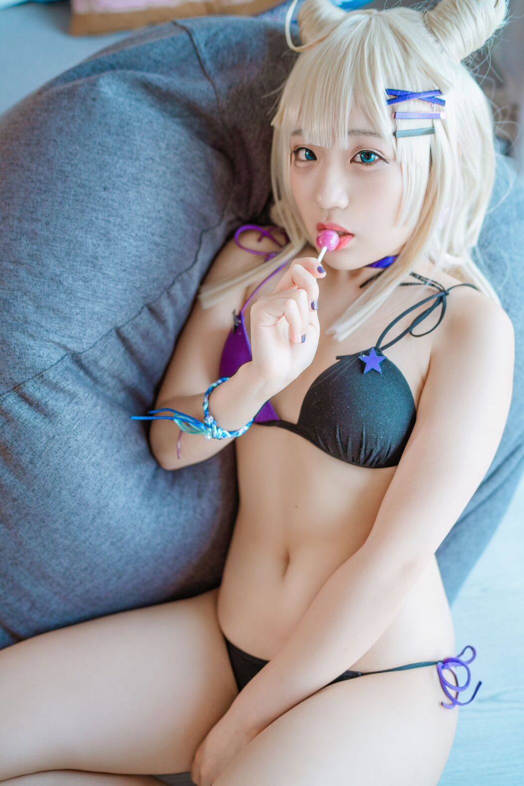 [Internet celebrity COSER photo] Anime blogger Mime Mimei-Girls Frontline AA-12 Smokeless Lollipop
