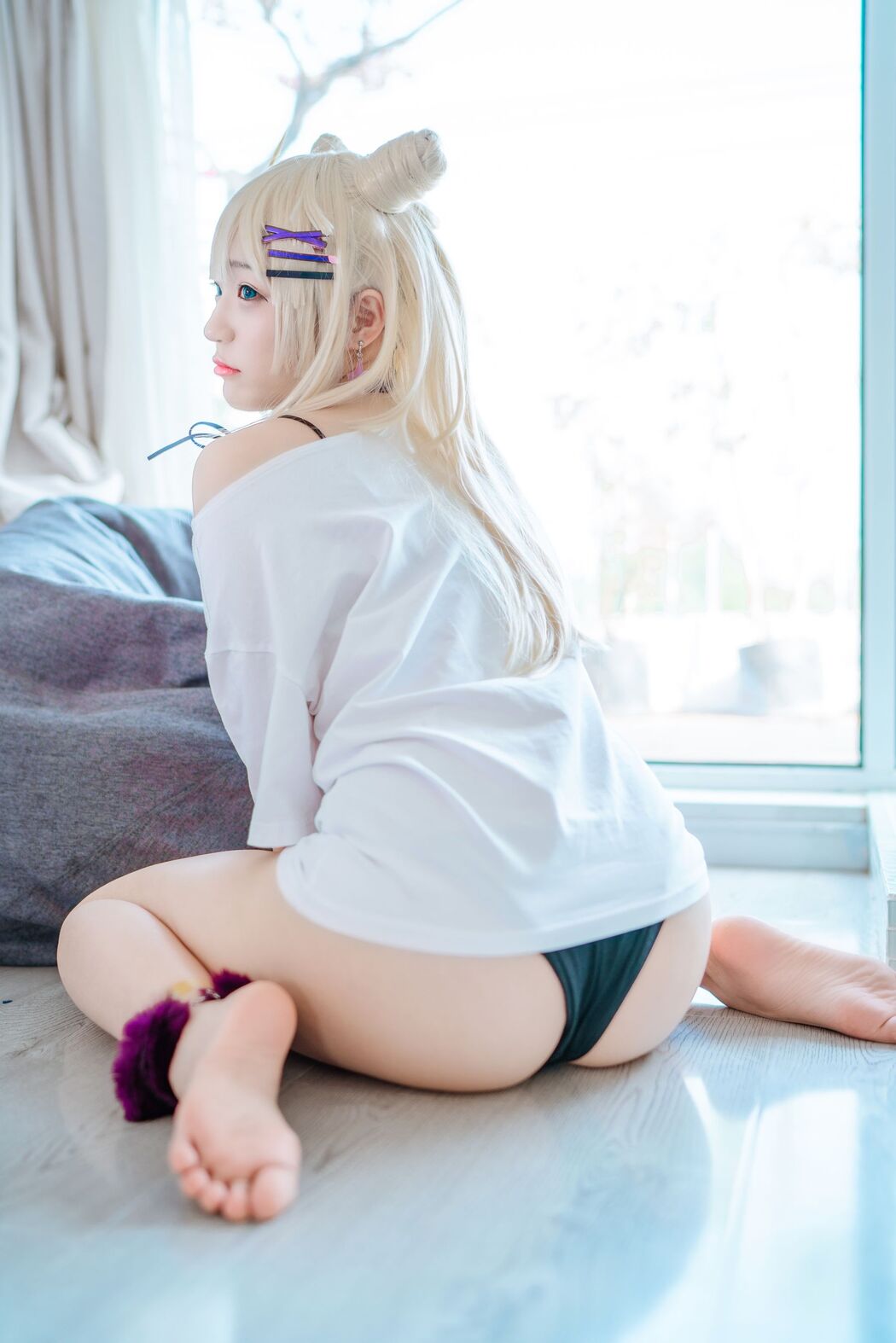 [Internet celebrity COSER photo] Anime blogger Mime Mimei-Girls Frontline AA-12 Smokeless Lollipop