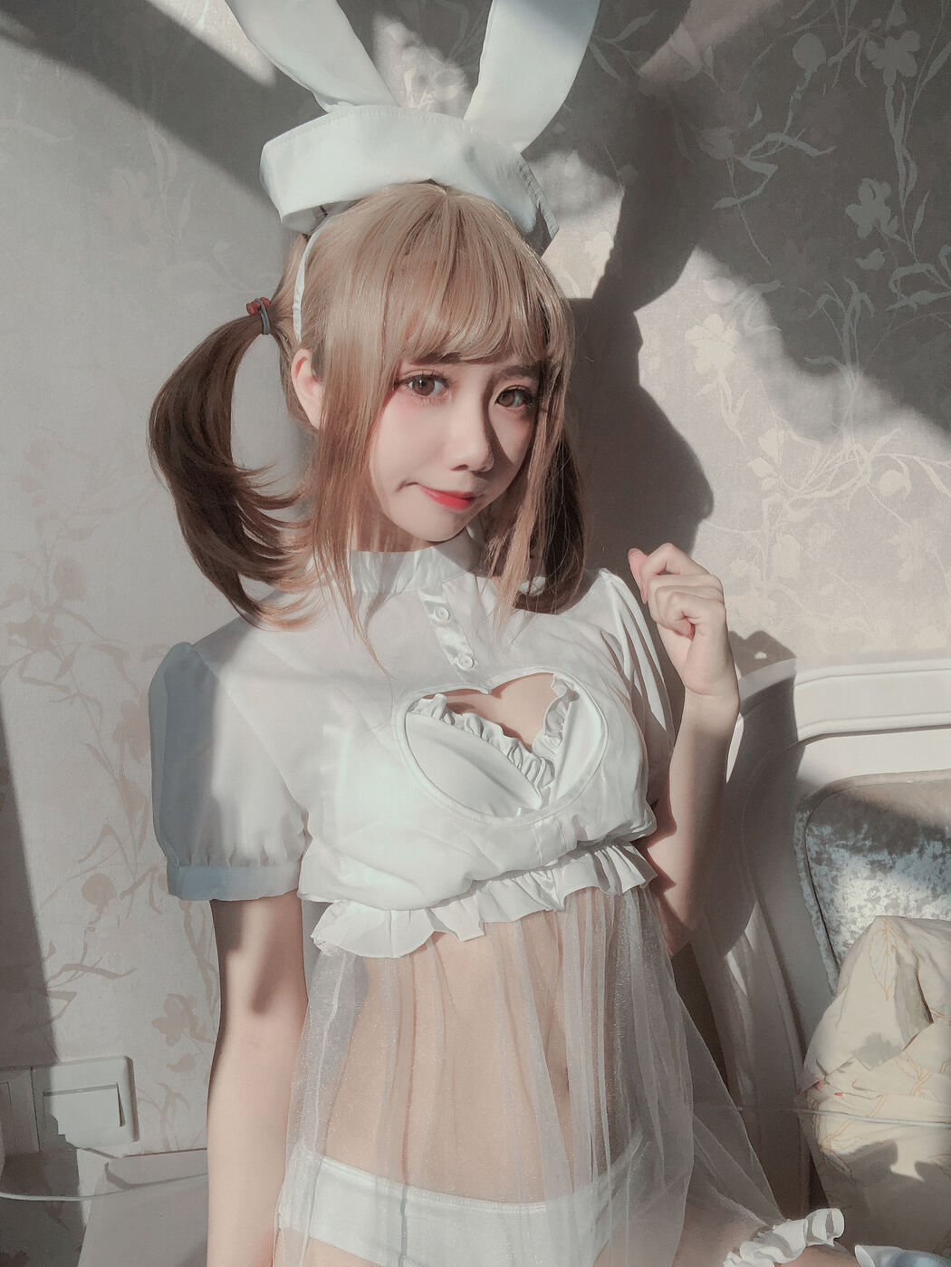 [Internet celebrity COSER photo] Anime blogger Guobaa sauce w - Rabbit Nurse