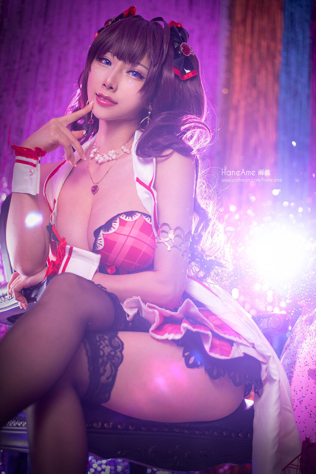 [Net Red COSER Photo] Hane Ame Rain Wave Photo - Zhi Xi