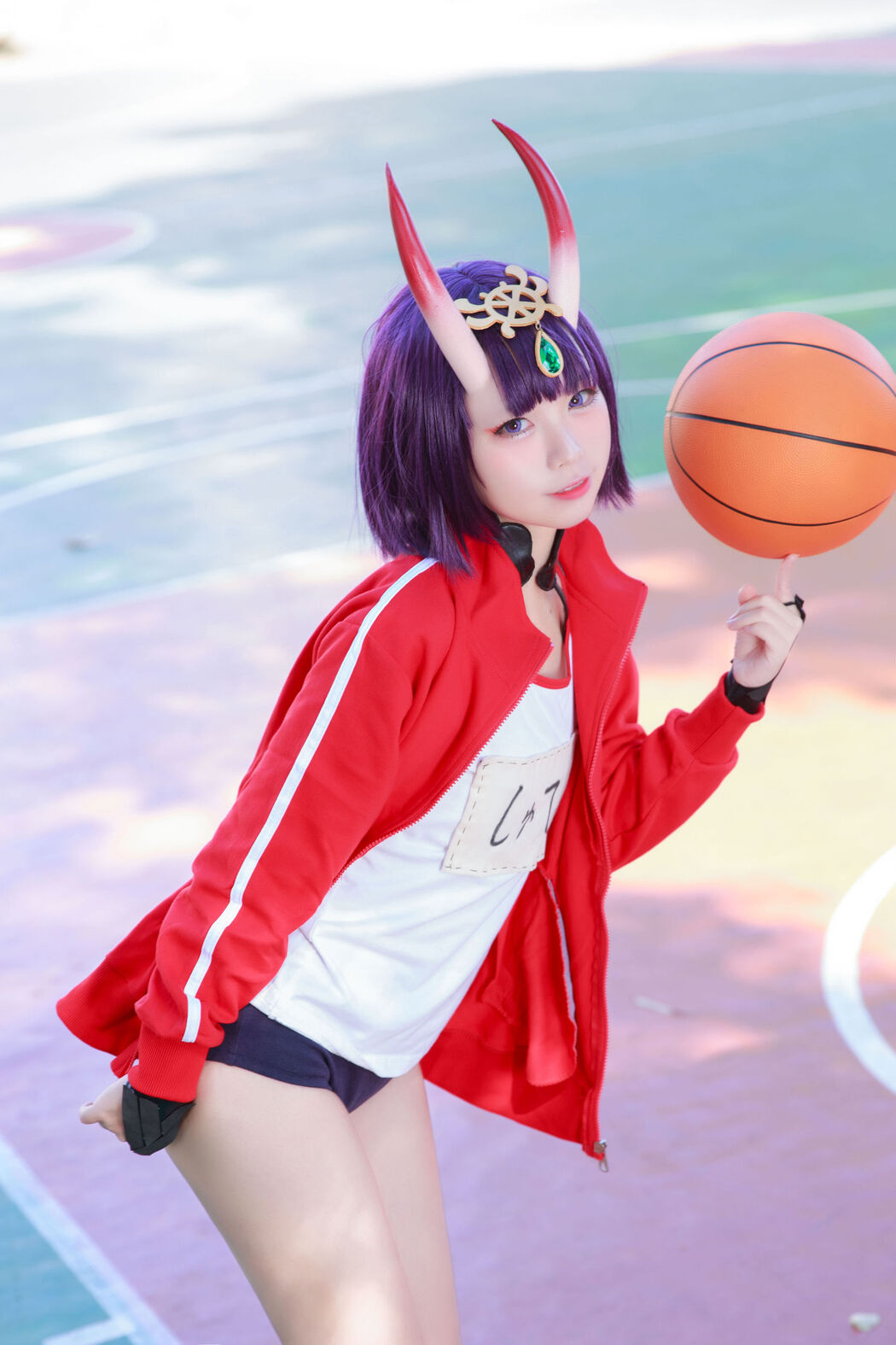 [Internet celebrity COSER photo] Anime blogger G44 will not be injured - Jiutun gym suit
