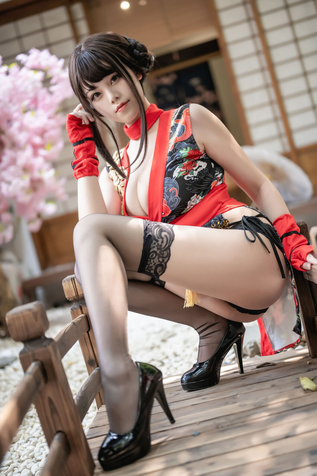 [Net Red COSER Photo] Cute Miss Sister Honey Juicy Cat Qiu - Ninja 2