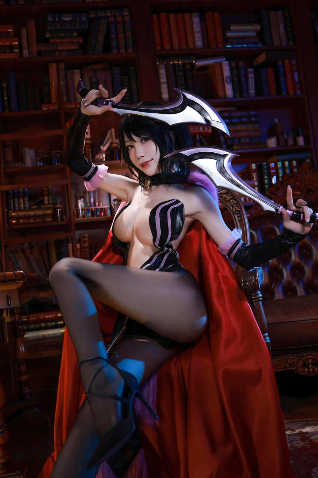 [Net Red COSER Photo] Anime blogger Shui Miao aqua - Sausage Hunter Cover Photo