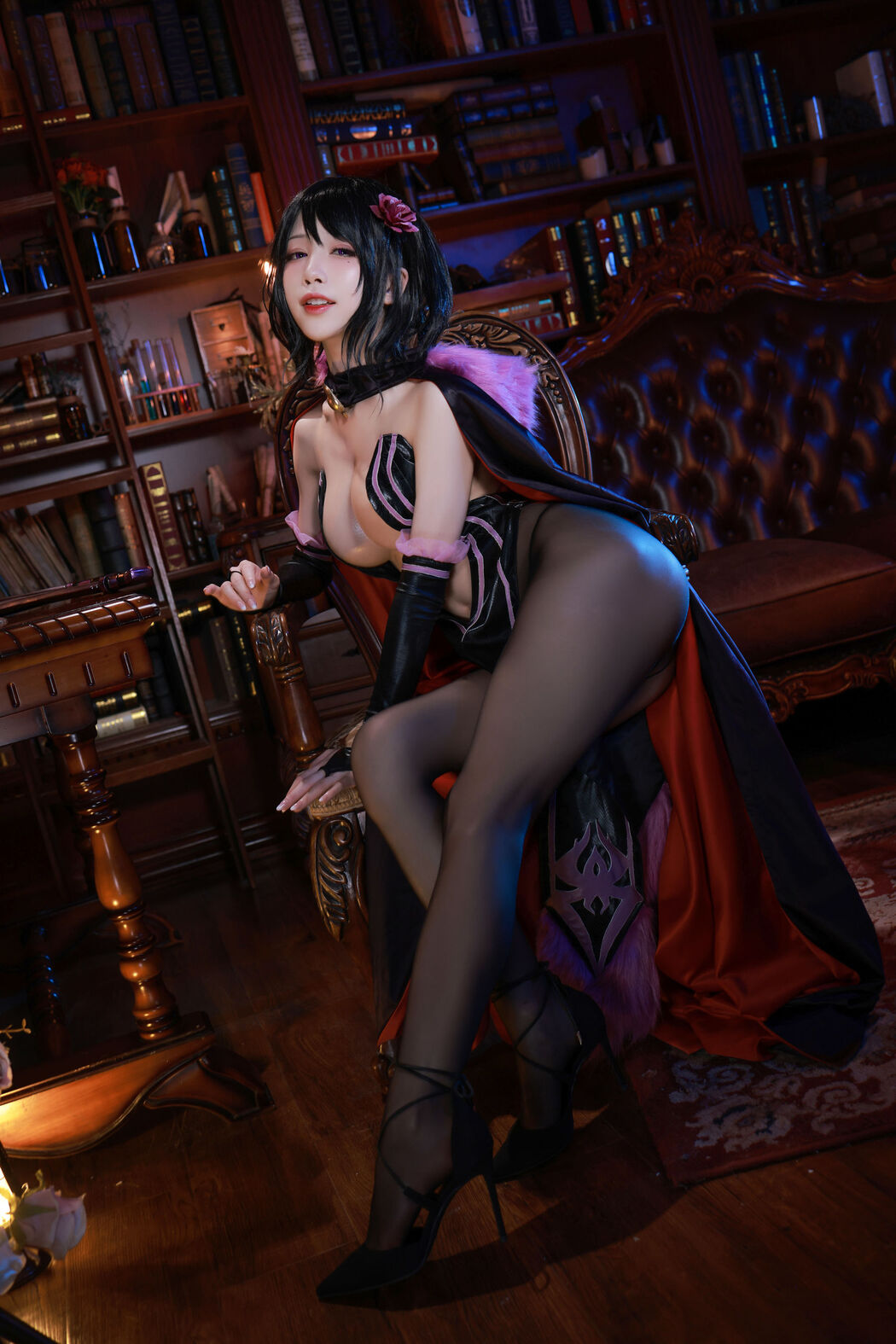 [Net Red COSER Photo] Anime blogger Shui Miao aqua - Sausage Hunter