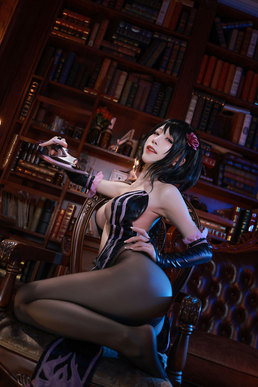 [Net Red COSER Photo] Anime blogger Shui Miao aqua - Sausage Hunter