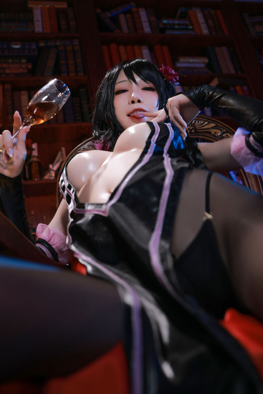 [Net Red COSER Photo] Anime blogger Shui Miao aqua - Sausage Hunter