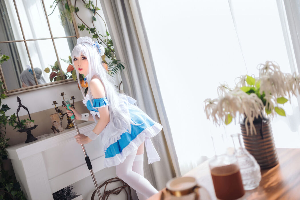 [Net Red COSER Photo] Braised Charcoal - Little Swan Maid