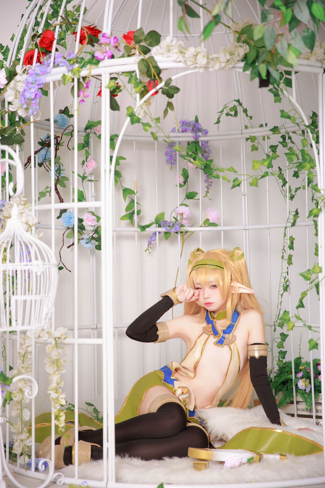 [Net Red COSER Photo] Anime blogger G44 will not be hurt - Elf Village
