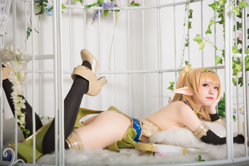 [Net Red COSER Photo] Anime blogger G44 will not be hurt - Elf Village