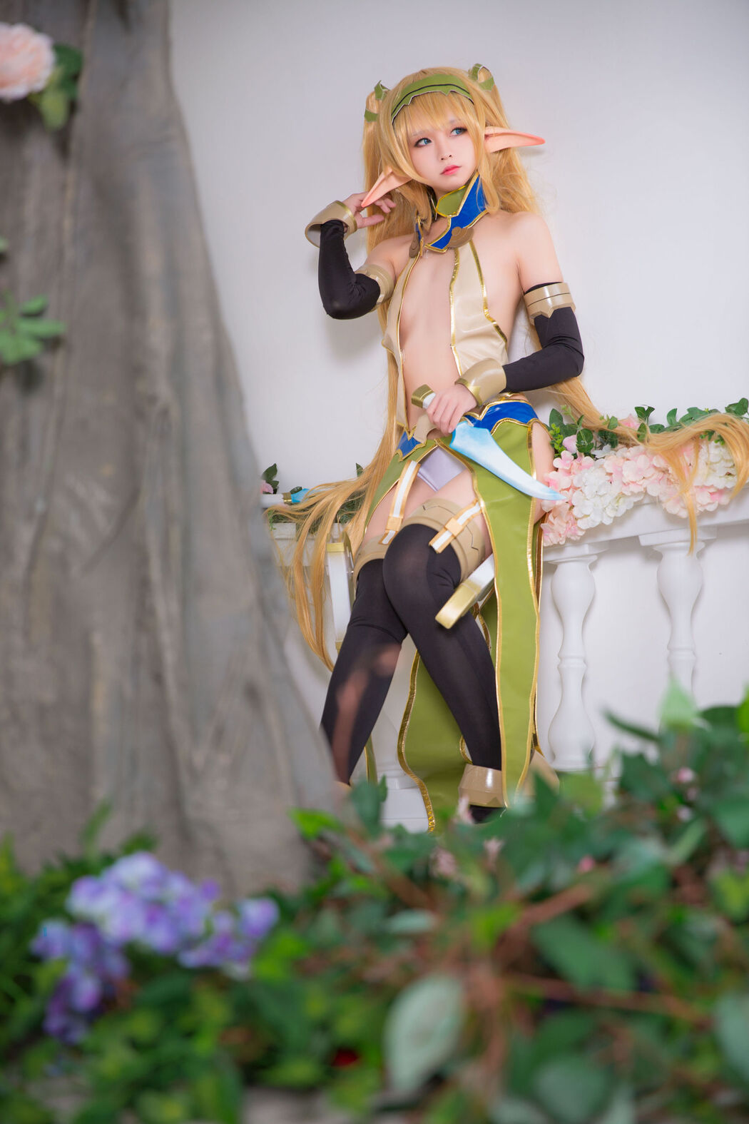 [Net Red COSER Photo] Anime blogger G44 will not be hurt - Elf Village