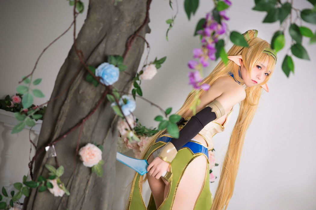 [Net Red COSER Photo] Anime blogger G44 will not be hurt - Elf Village Cover Photo