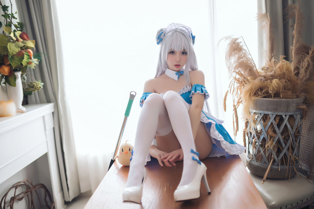 [Net Red COSER Photo] Braised Charcoal - Little Swan Maid