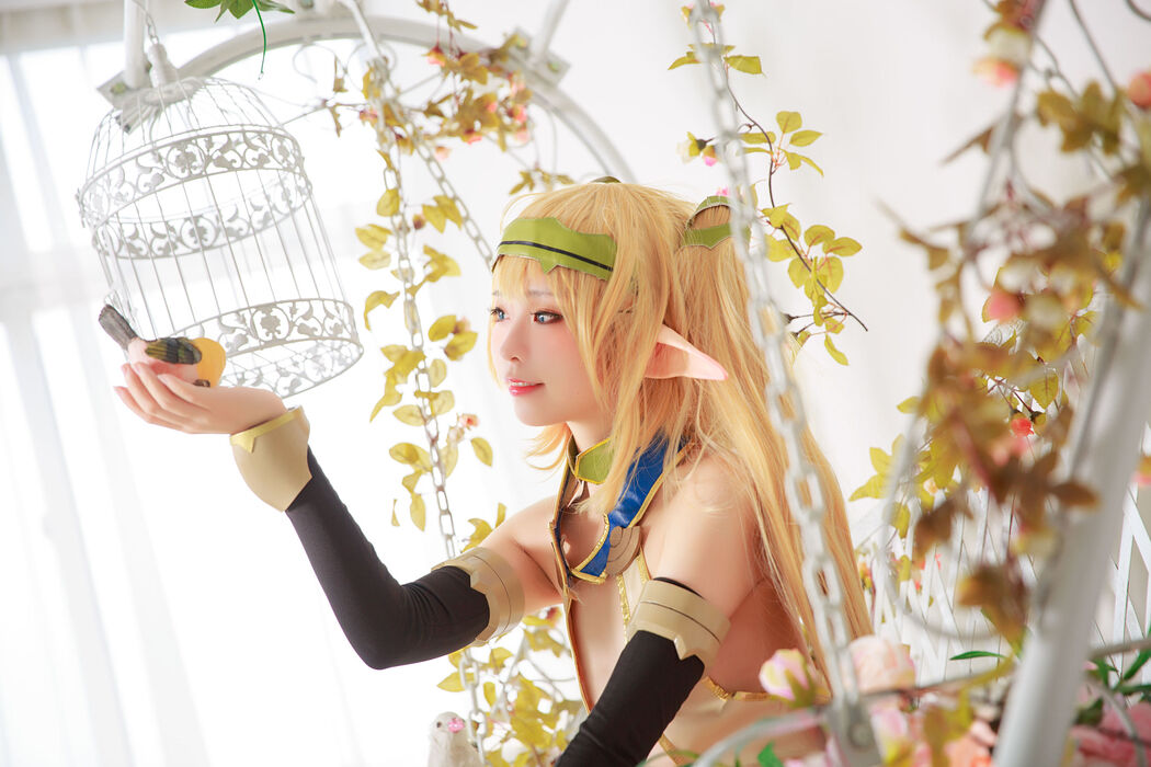 [Net Red COSER Photo] Anime blogger G44 will not be hurt - Elf Village