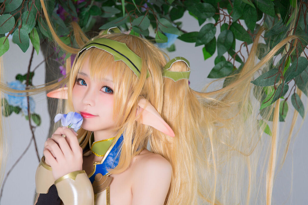 [Net Red COSER Photo] Anime blogger G44 will not be hurt - Elf Village