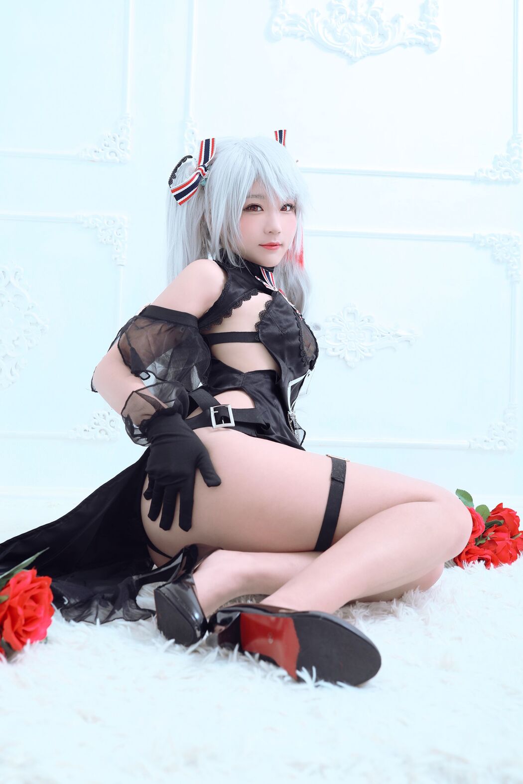 [Internet celebrity COSER photo] Anime blogger Mime Mimei - Azur Lane Prince Eugen