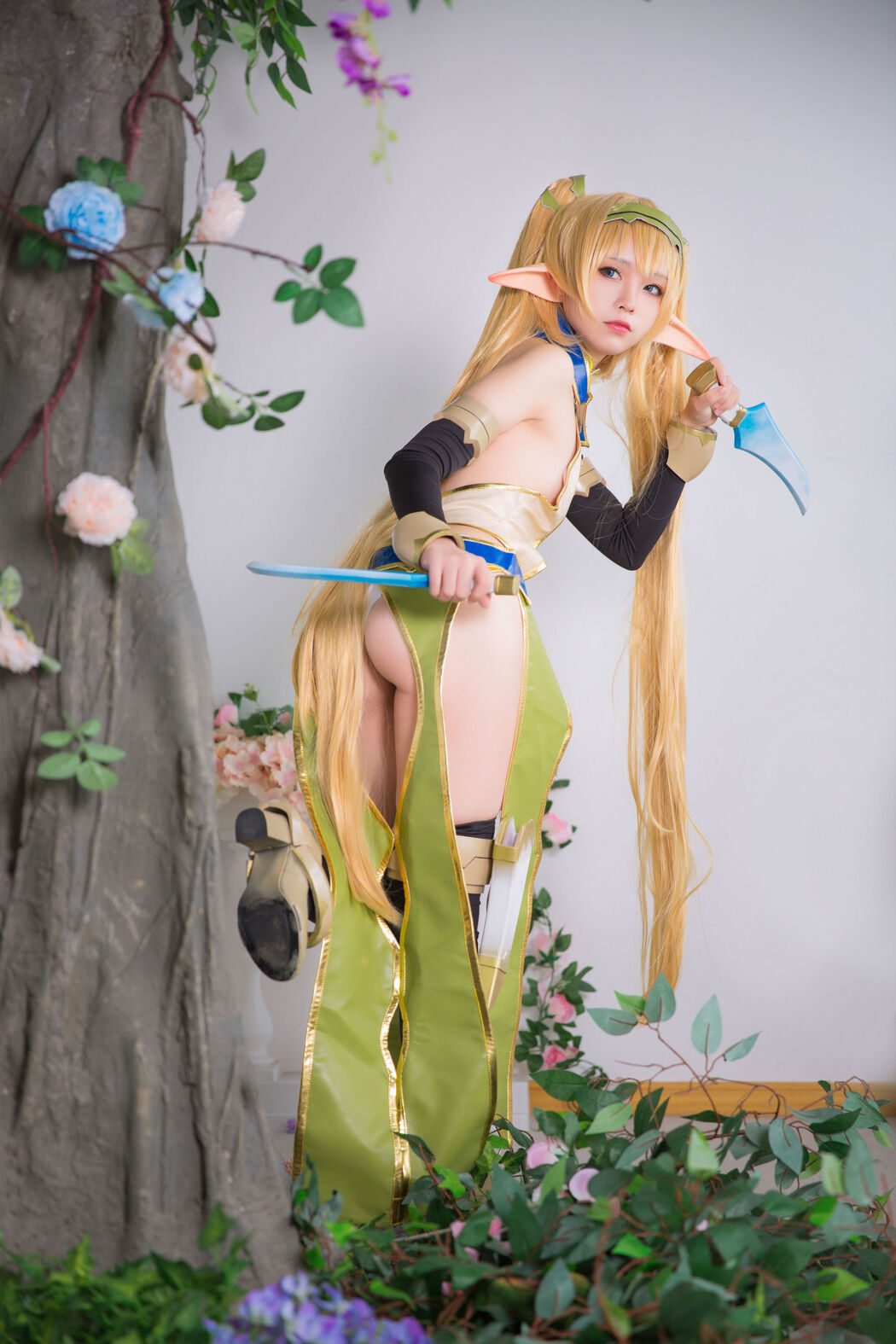 [Net Red COSER Photo] Anime blogger G44 will not be hurt - Elf Village