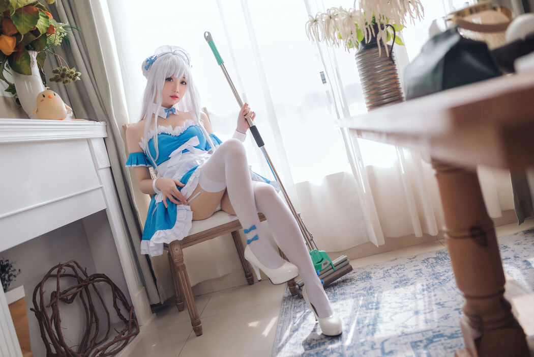 [Net Red COSER Photo] Braised Charcoal - Little Swan Maid