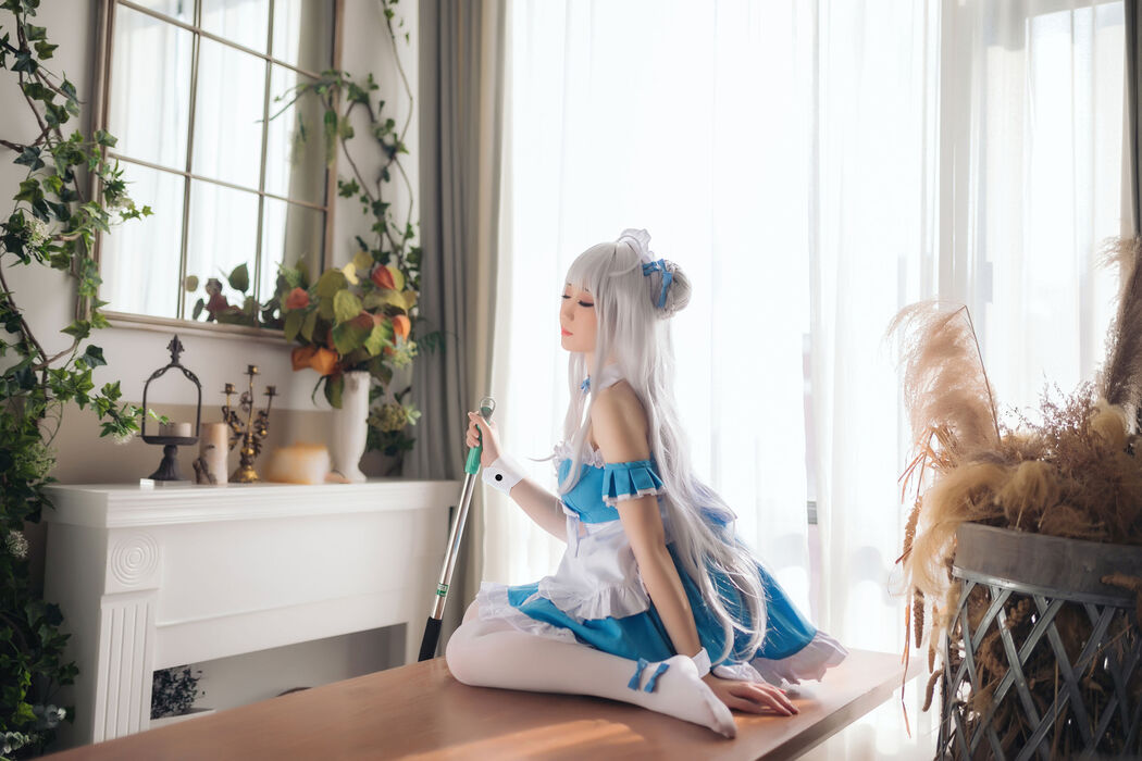 [Net Red COSER Photo] Braised Charcoal - Little Swan Maid
