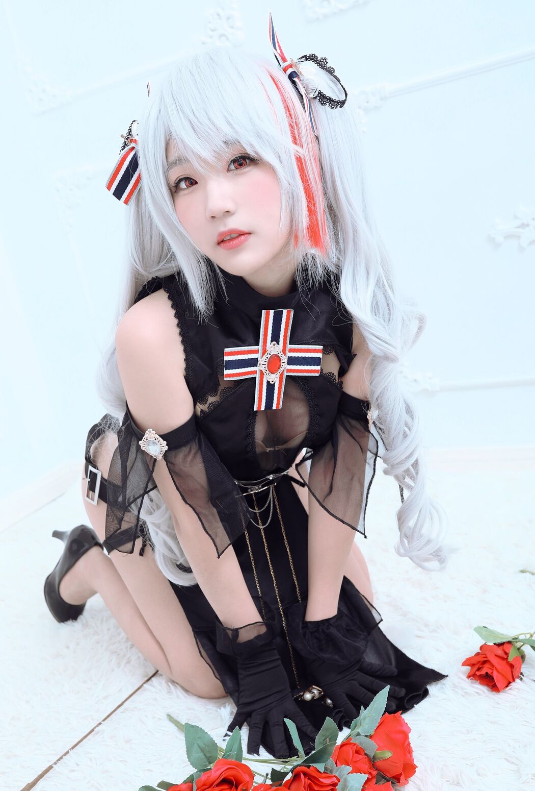 [Internet celebrity COSER photo] Anime blogger Mime Mimei - Azur Lane Prince Eugen