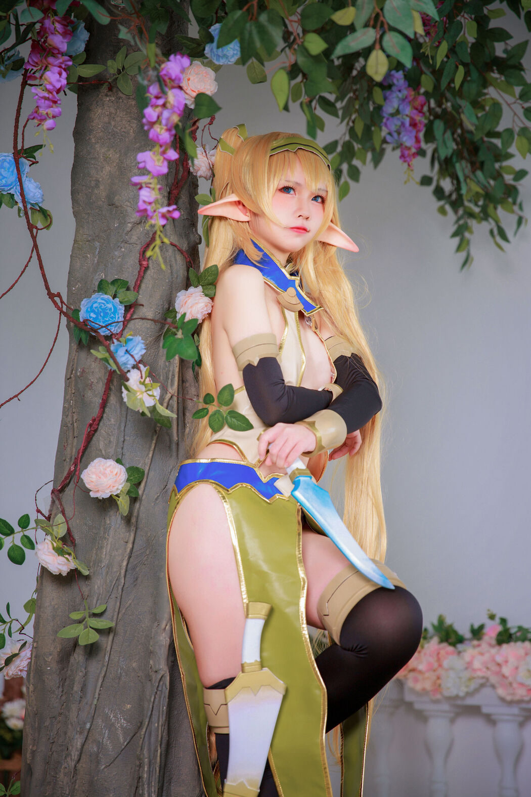 [Net Red COSER Photo] Anime blogger G44 will not be hurt - Elf Village
