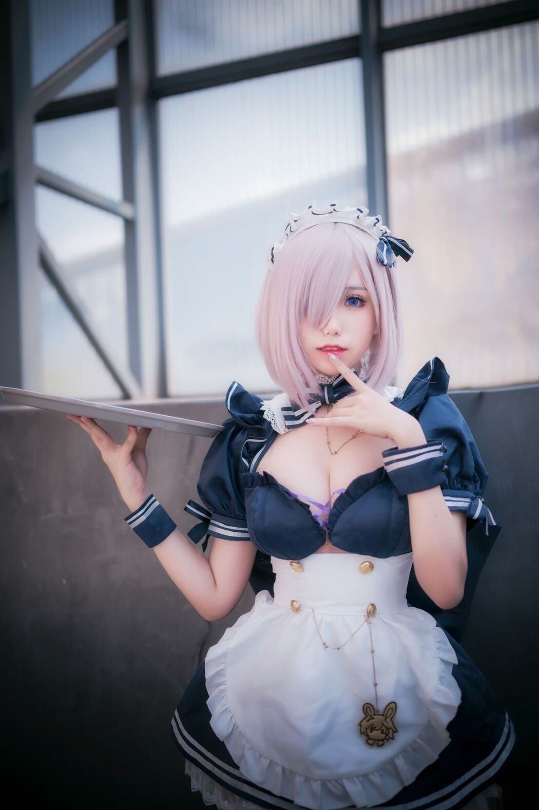 [Internet celebrity COSER photo] Taro Yuan Yuko SJ_ - Selfie of the black gun maid