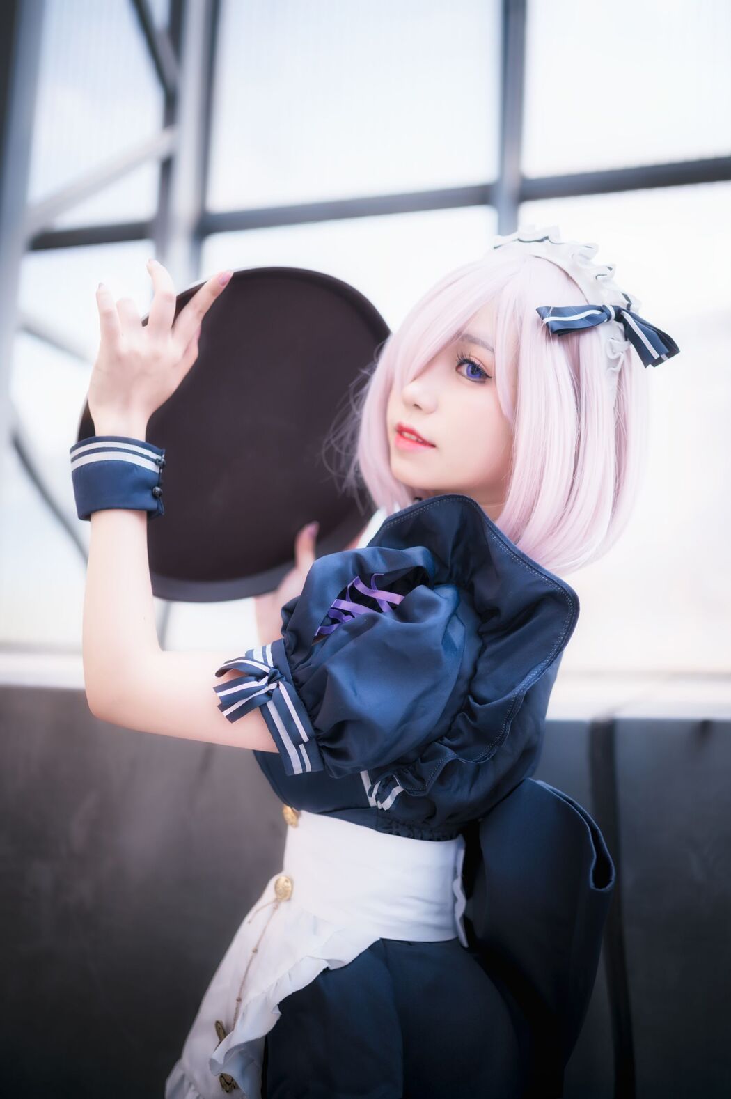 [Internet celebrity COSER photo] Taro Yuan Yuko SJ_ - Selfie of the black gun maid