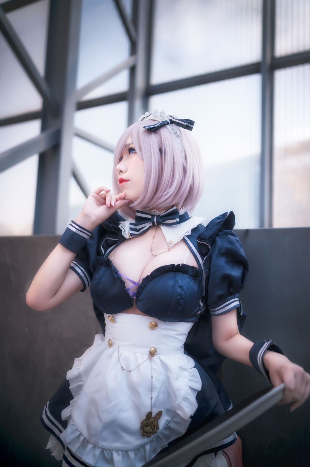 [Internet celebrity COSER photo] Taro Yuan Yuko SJ_ - Selfie of the black gun maid