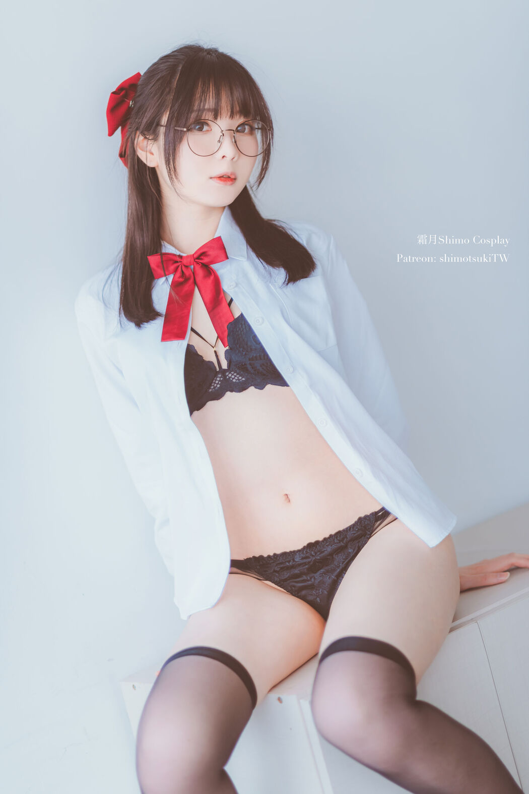 [Internet celebrity COSER photo] Weibo girl Zhishuangyue shimo - the temptation of JK school uniform